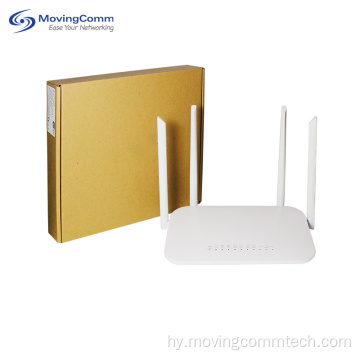 802.11AC CIFI5 անլար CPE Wifi 1200Mbps Home Router